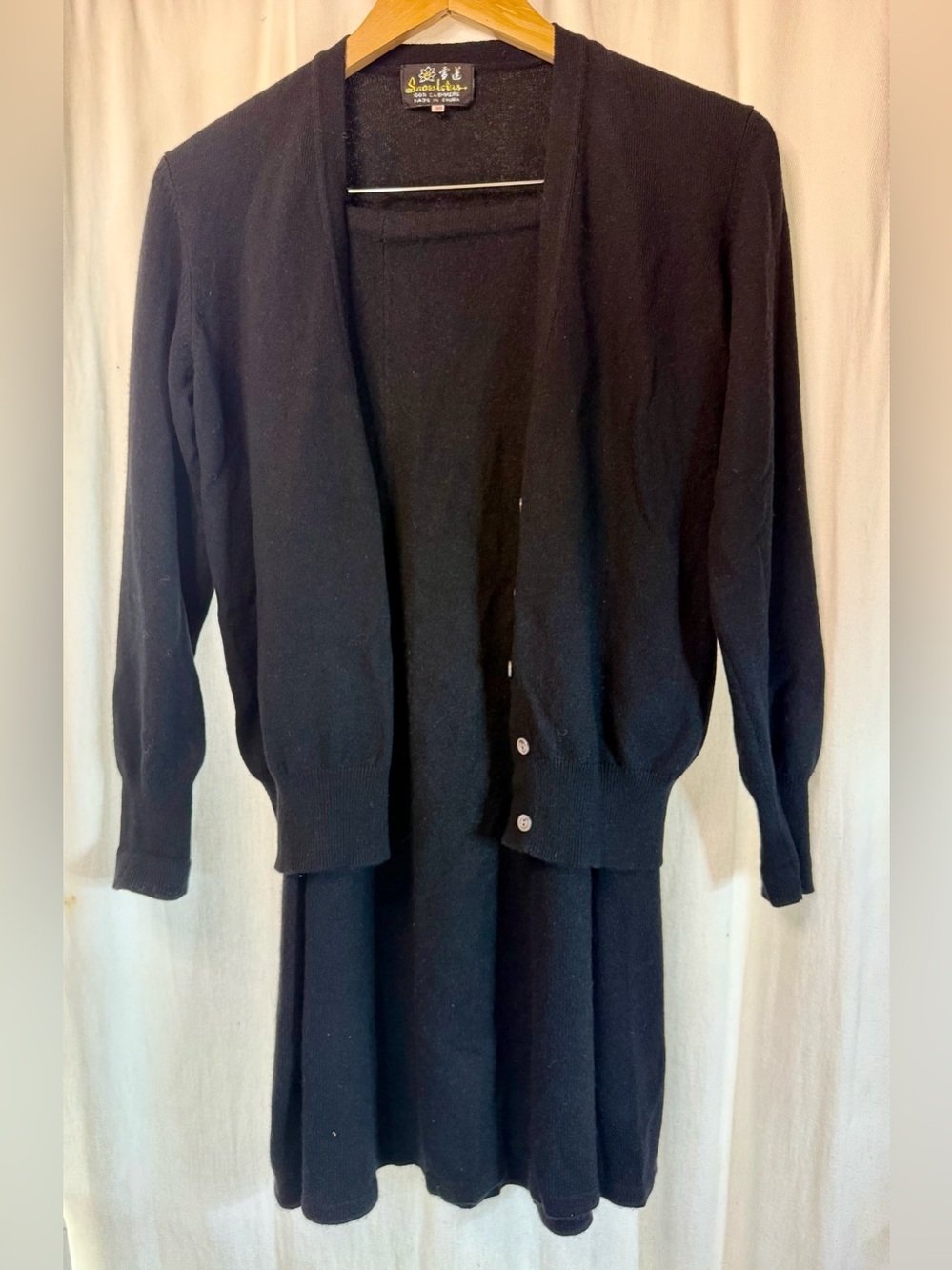 🖤 100% Premium Cashmere Knit Cardigan and Midi Skirt 2 Piece Set 🖤